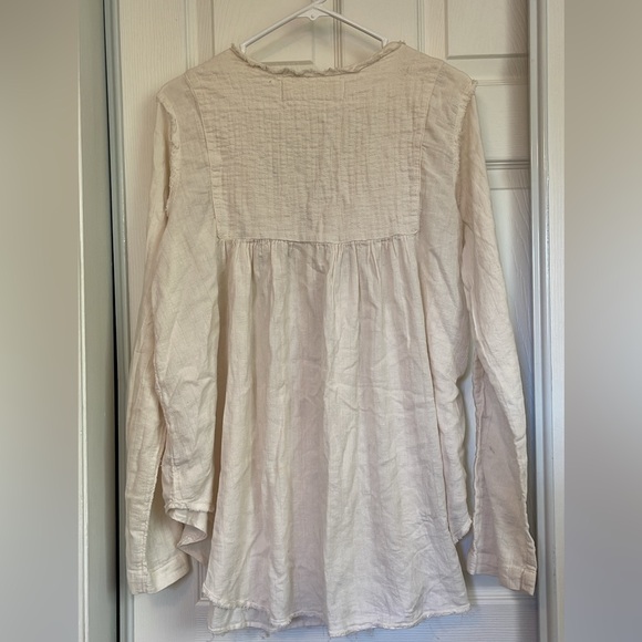 Free People We the Free Sand Dune Henley - Picture 3 of 3